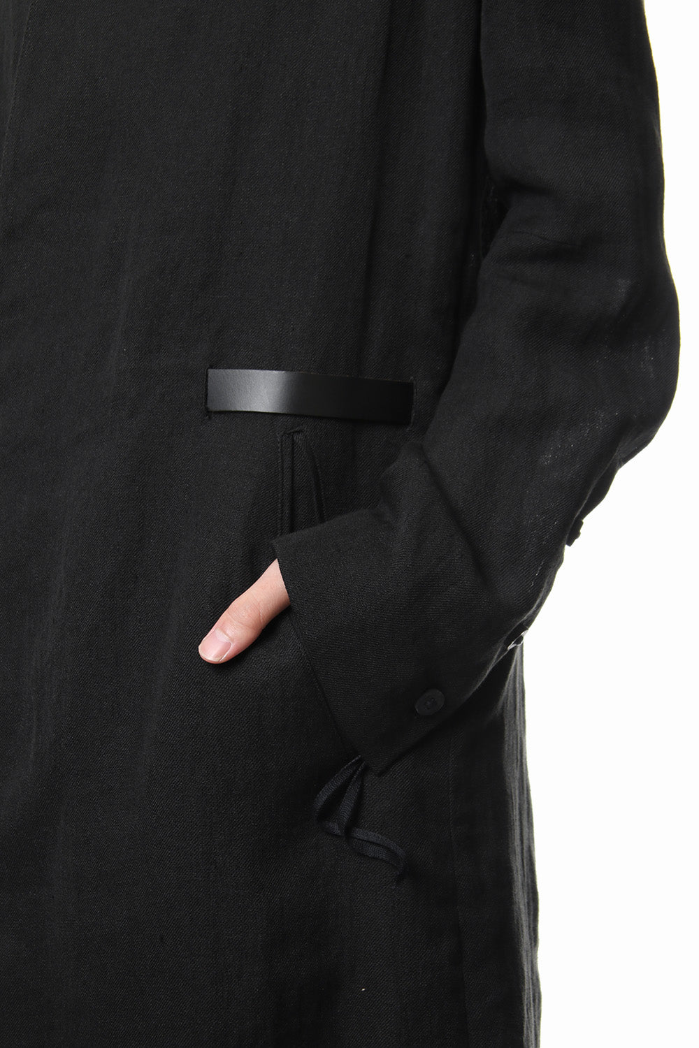 Linen gown coat - ST106-0019S