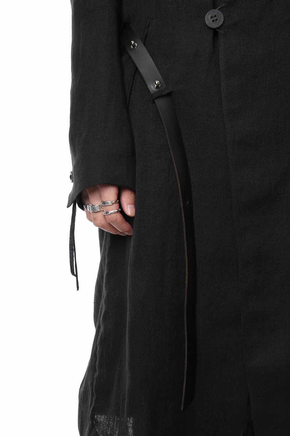 Linen gown coat - ST106-0019S