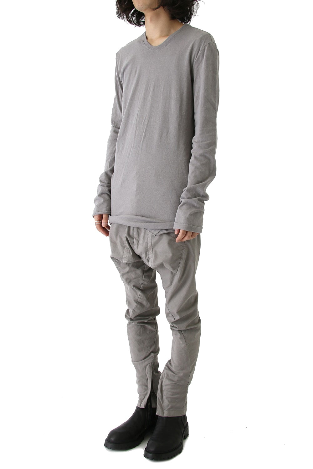 SEAMED FRONT CROTCH PANTS