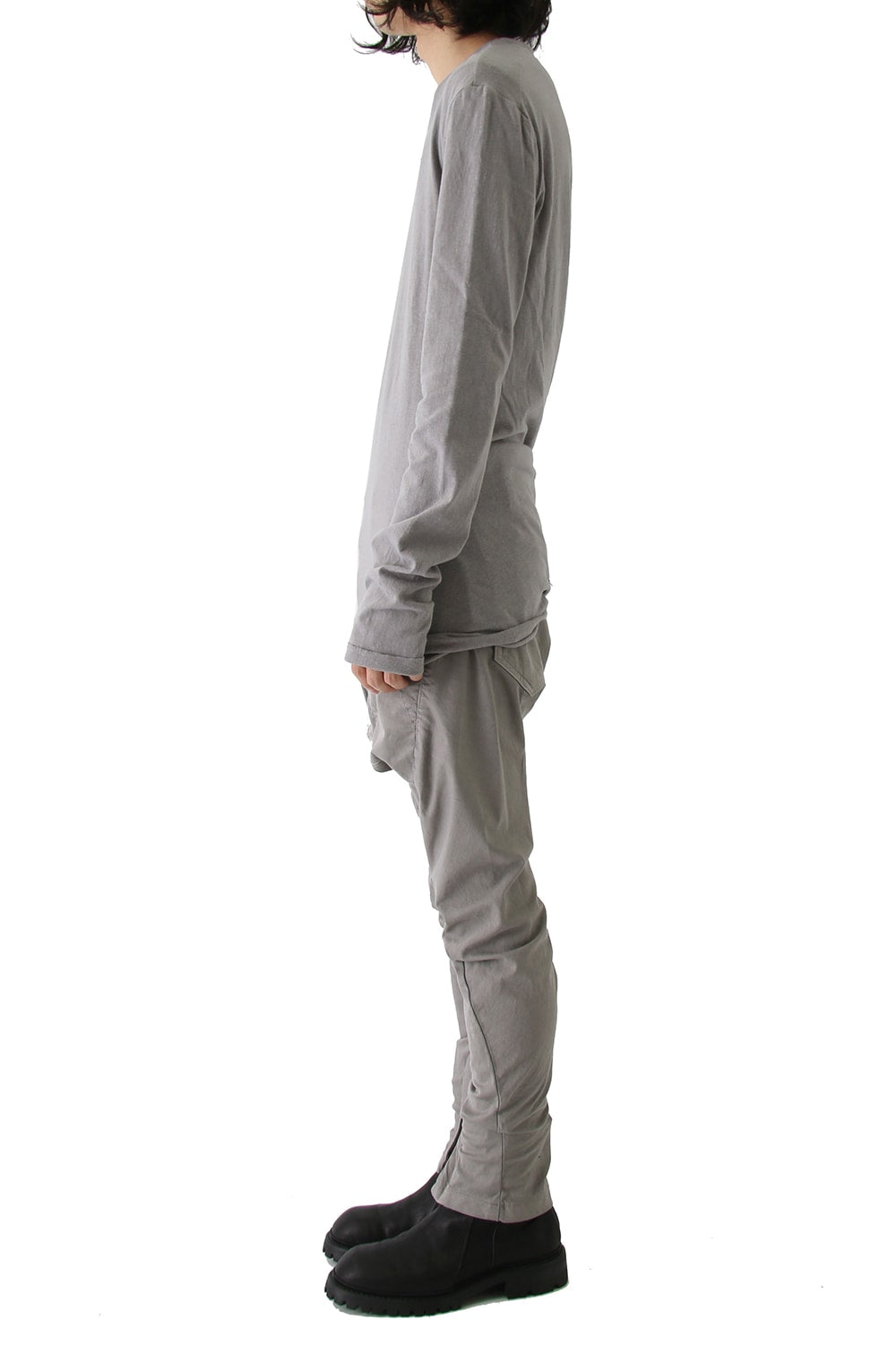 SEAMED FRONT CROTCH PANTS