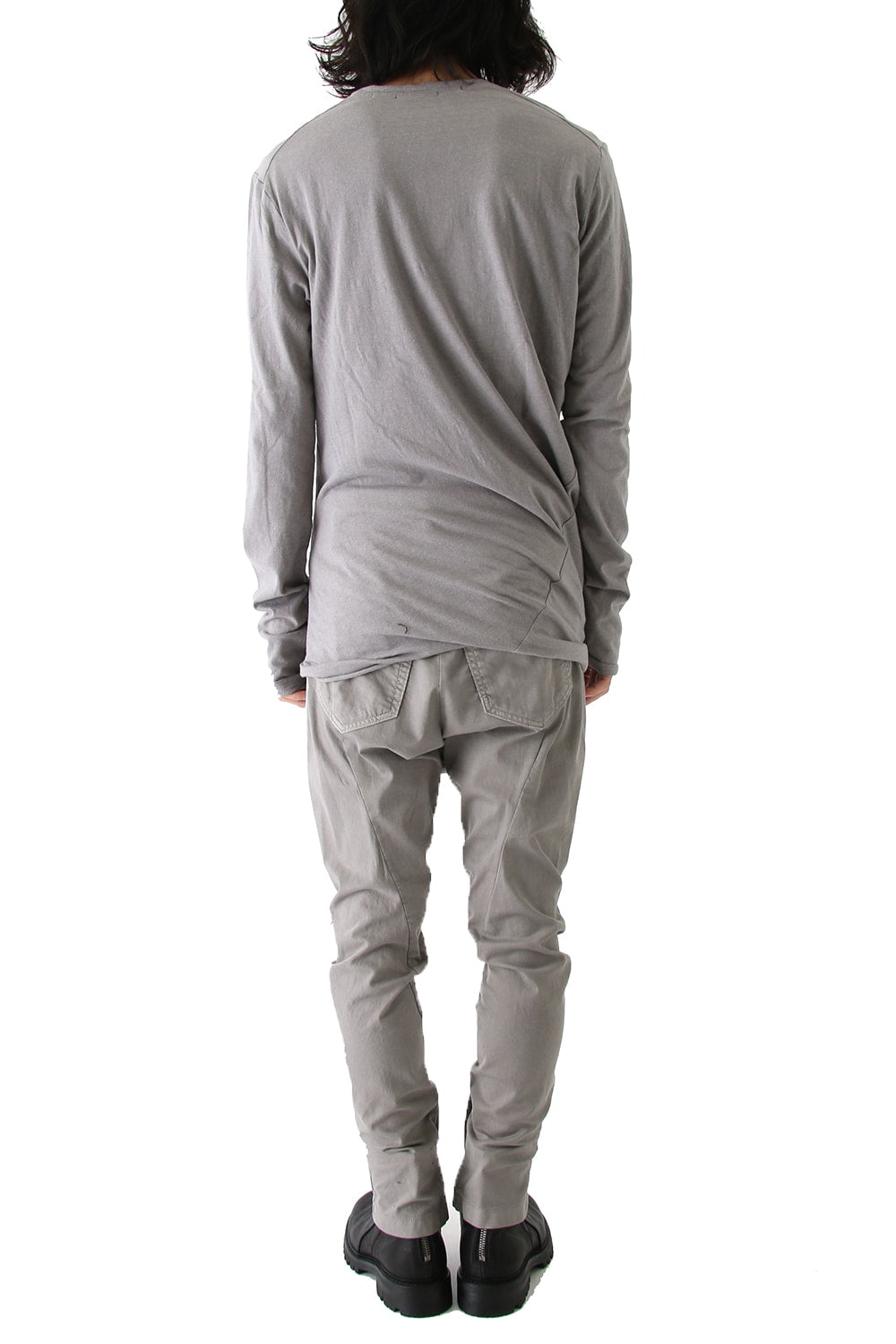 SEAMED FRONT CROTCH PANTS