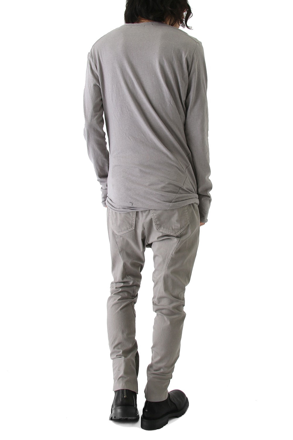 SEAMED FRONT CROTCH PANTS