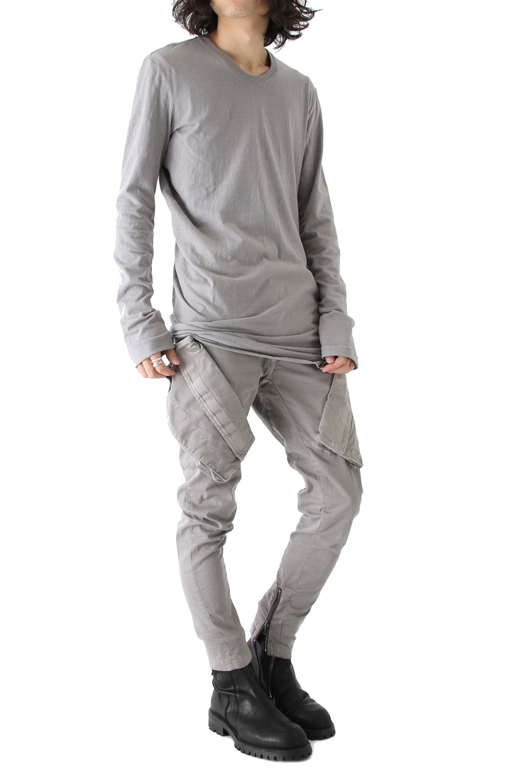 VERTICAL GASMASK CARGO PANTS