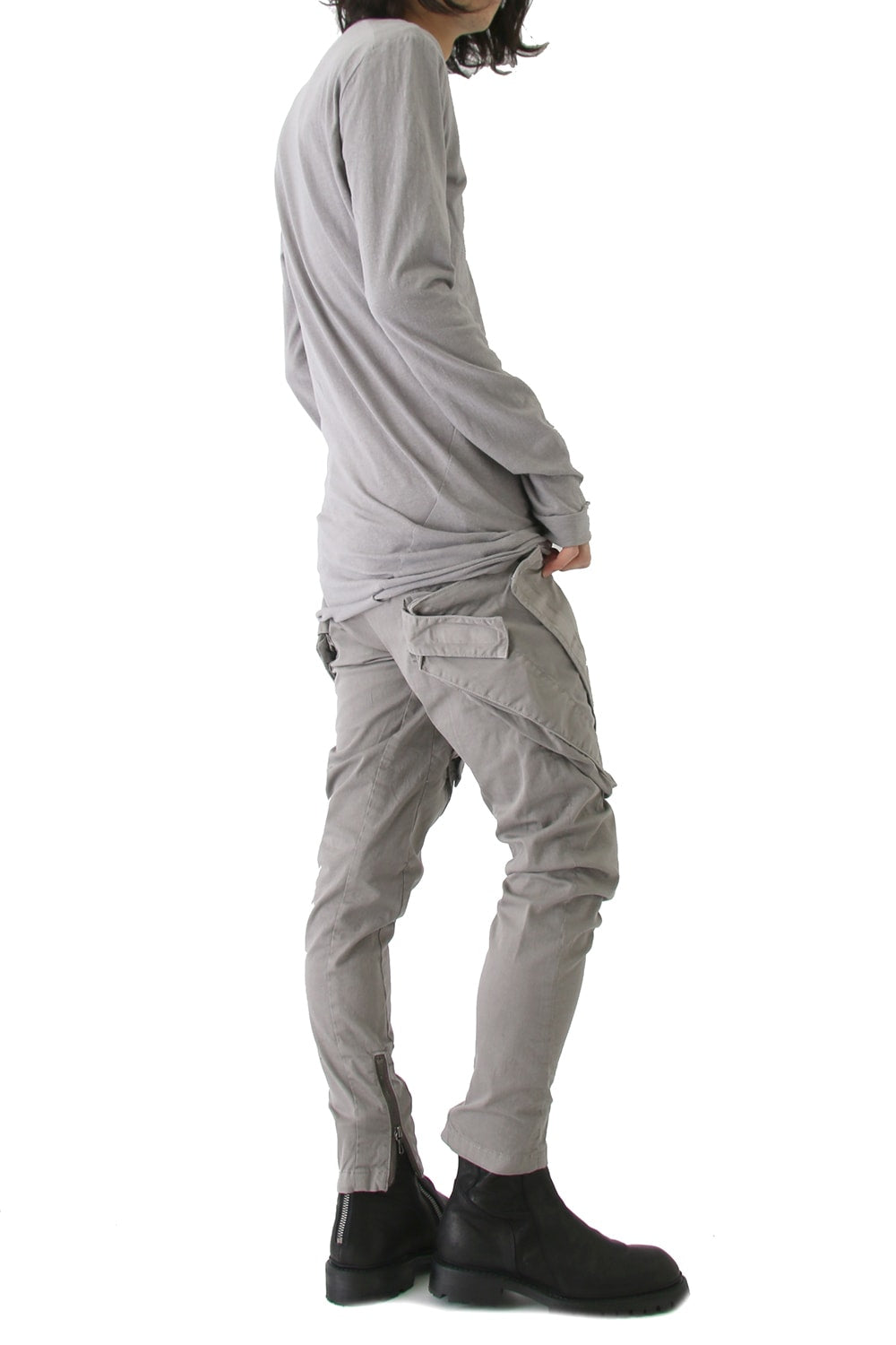 VERTICAL GASMASK CARGO PANTS