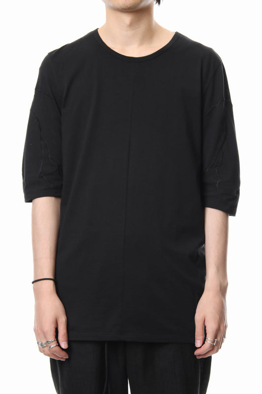 High Gauge India Embroidery 1/2 Sleeve T-shirt - ST101-0099S