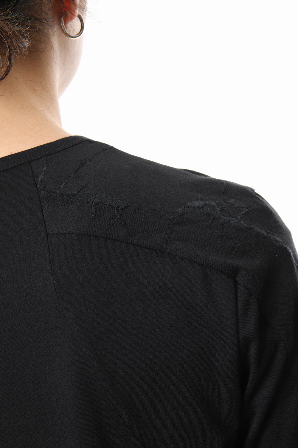 High Gauge India Embroidery 1/2 Sleeve T-shirt - ST101-0099S