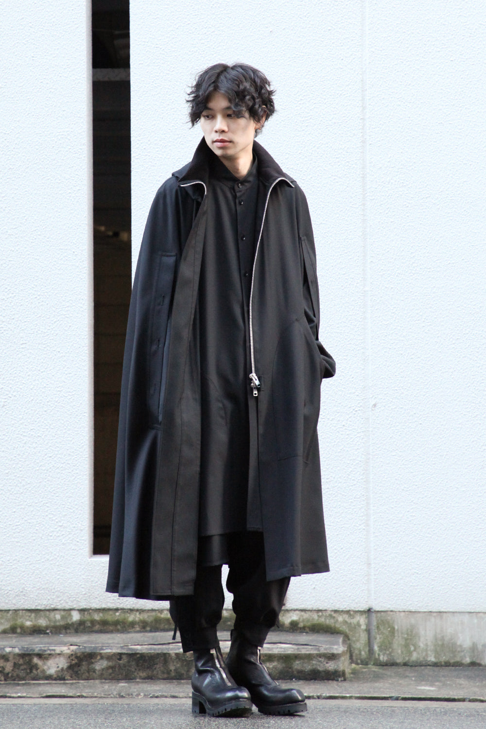 Hem rib line sarrouel pants