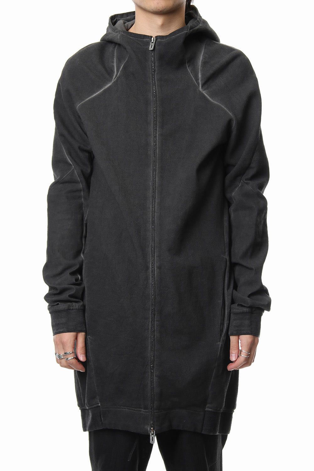 Medium Heavy jersey cold die long Parka - ST101-0029S