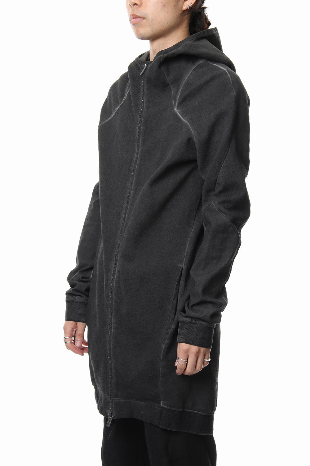 Medium Heavy jersey cold die long Parka - ST101-0029S