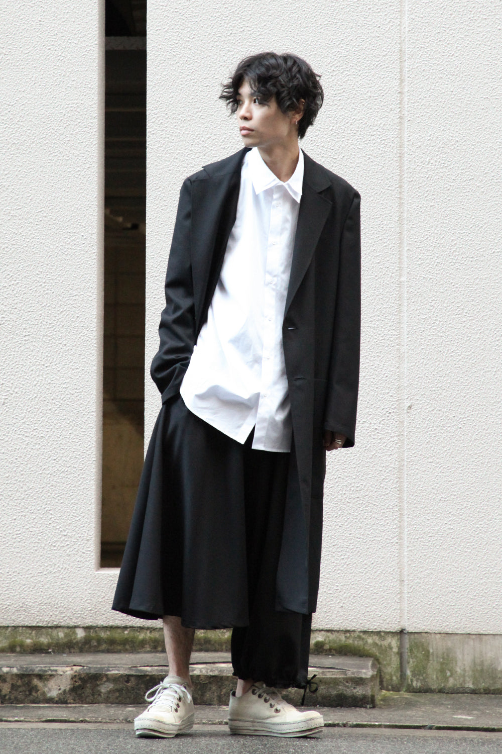 Asymmetry Balloon Pants