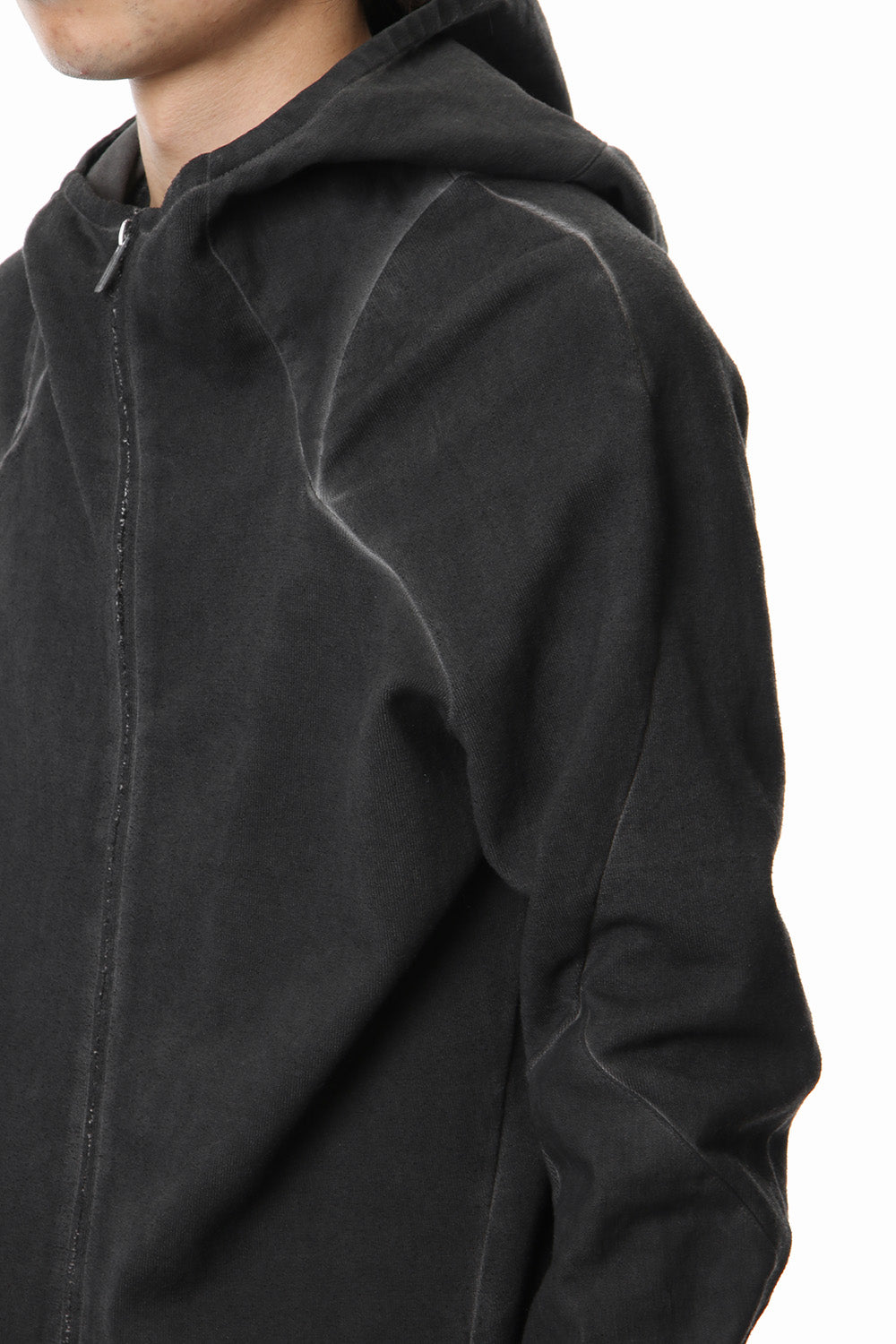 Medium Heavy jersey cold die long Parka - ST101-0029S