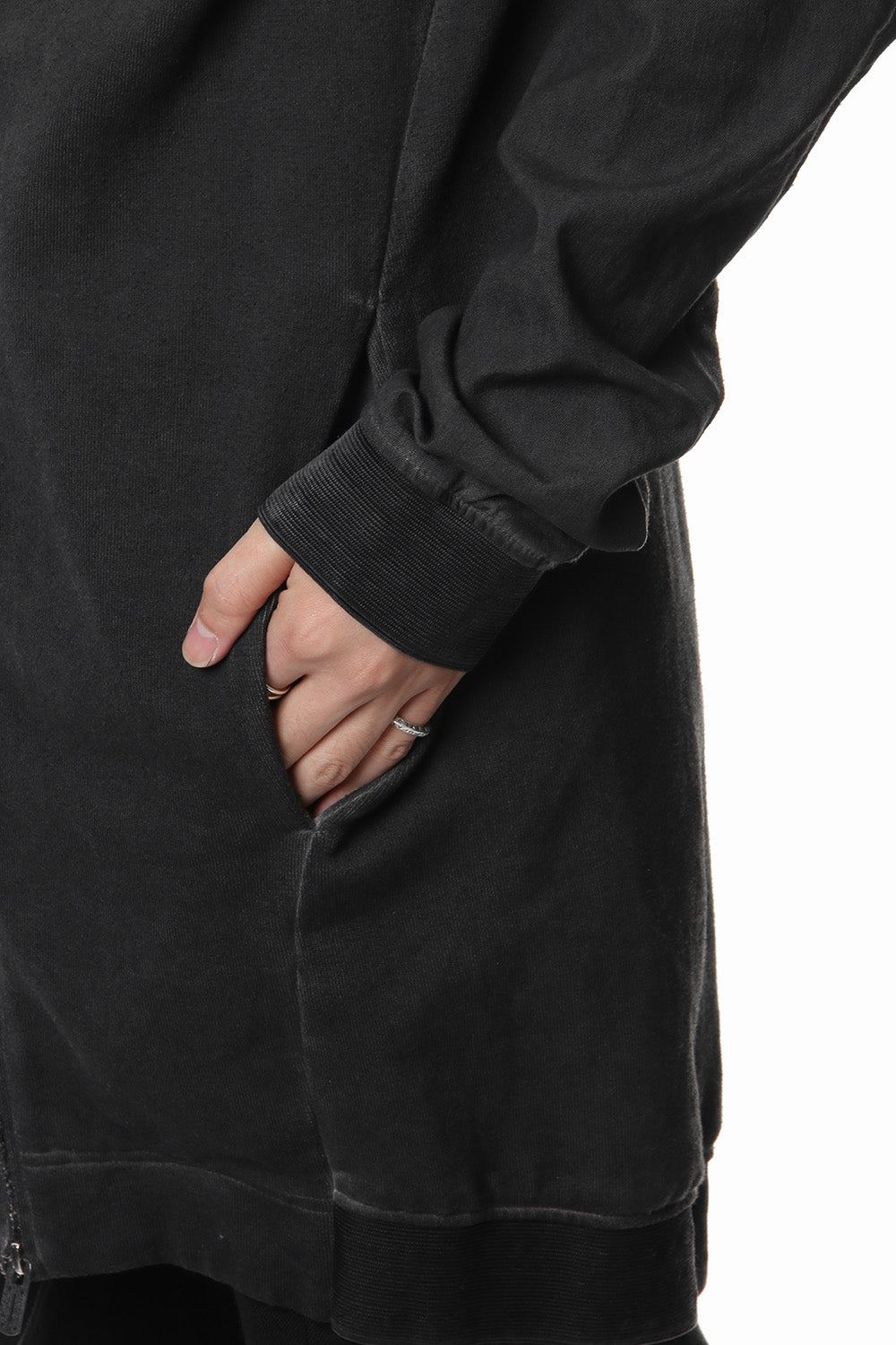 Medium Heavy jersey cold die long Parka - ST101-0029S