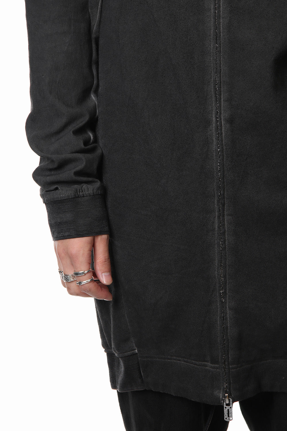 Medium Heavy jersey cold die long Parka - ST101-0029S