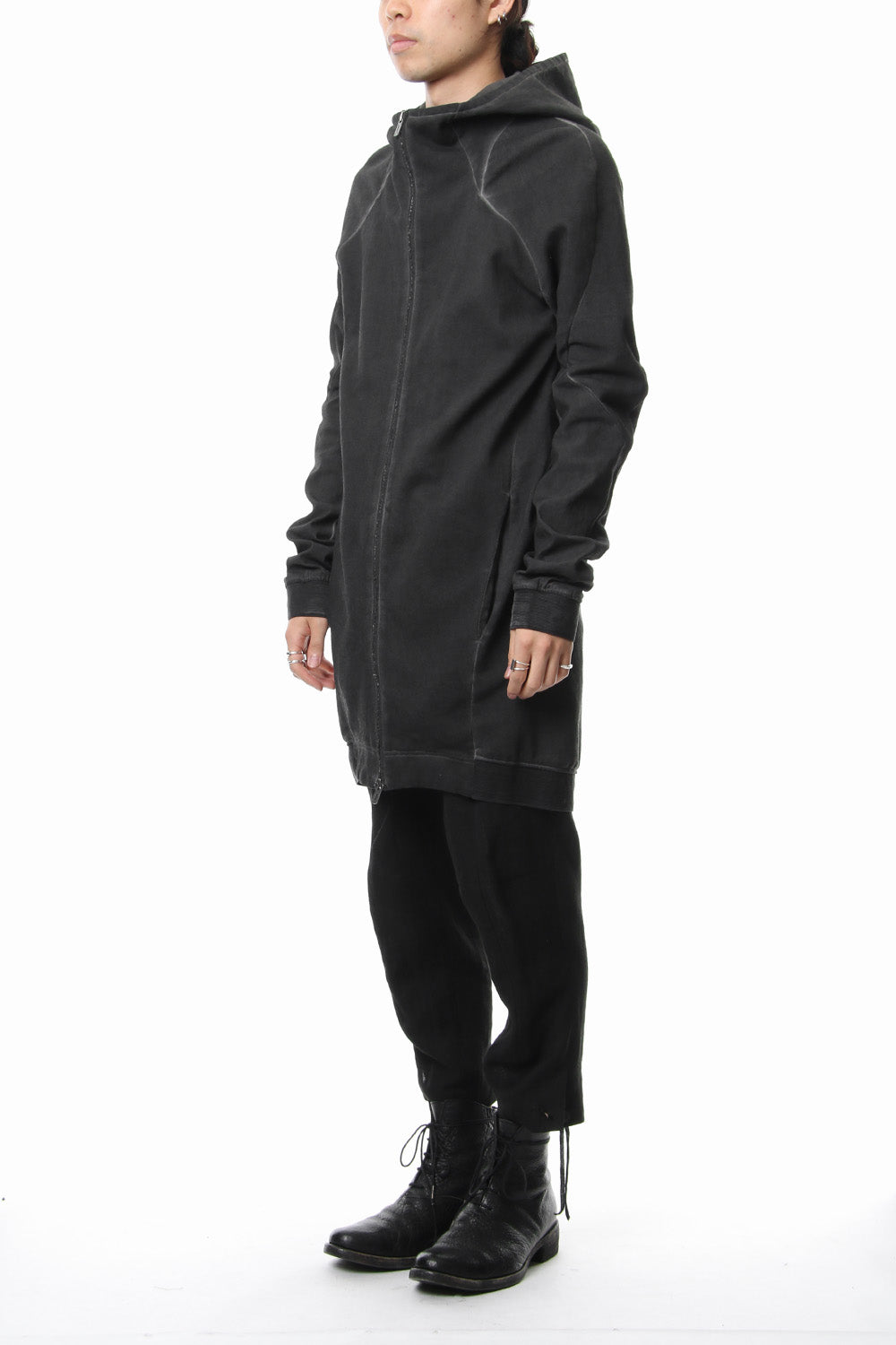 Medium Heavy jersey cold die long Parka - ST101-0029S
