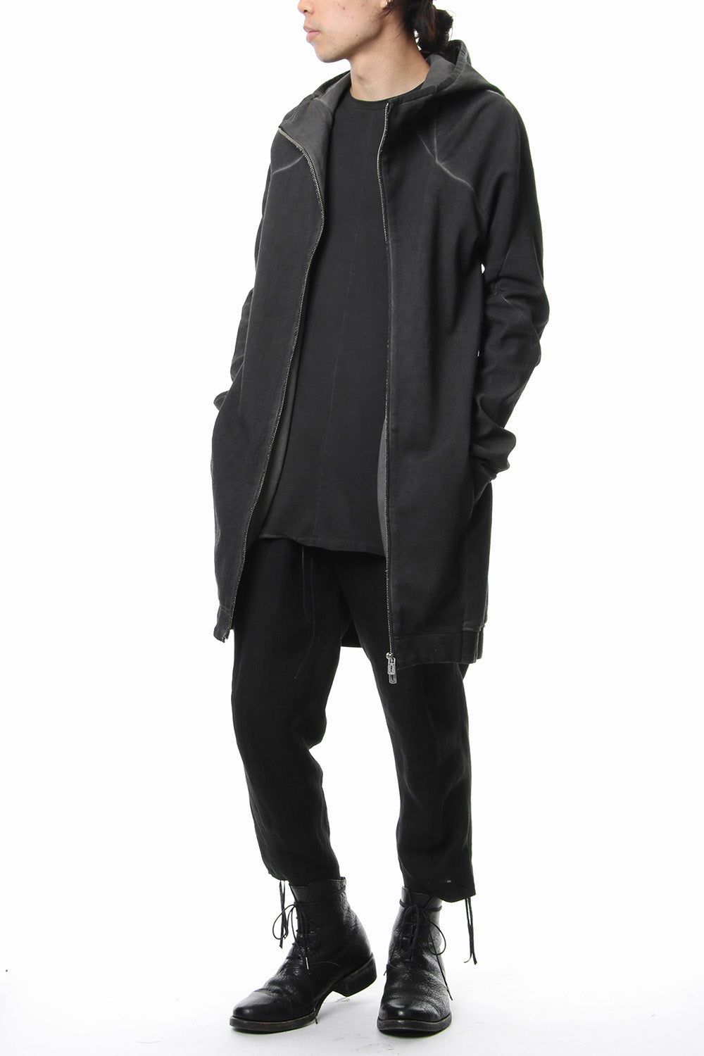 Medium Heavy jersey cold die long Parka - ST101-0029S