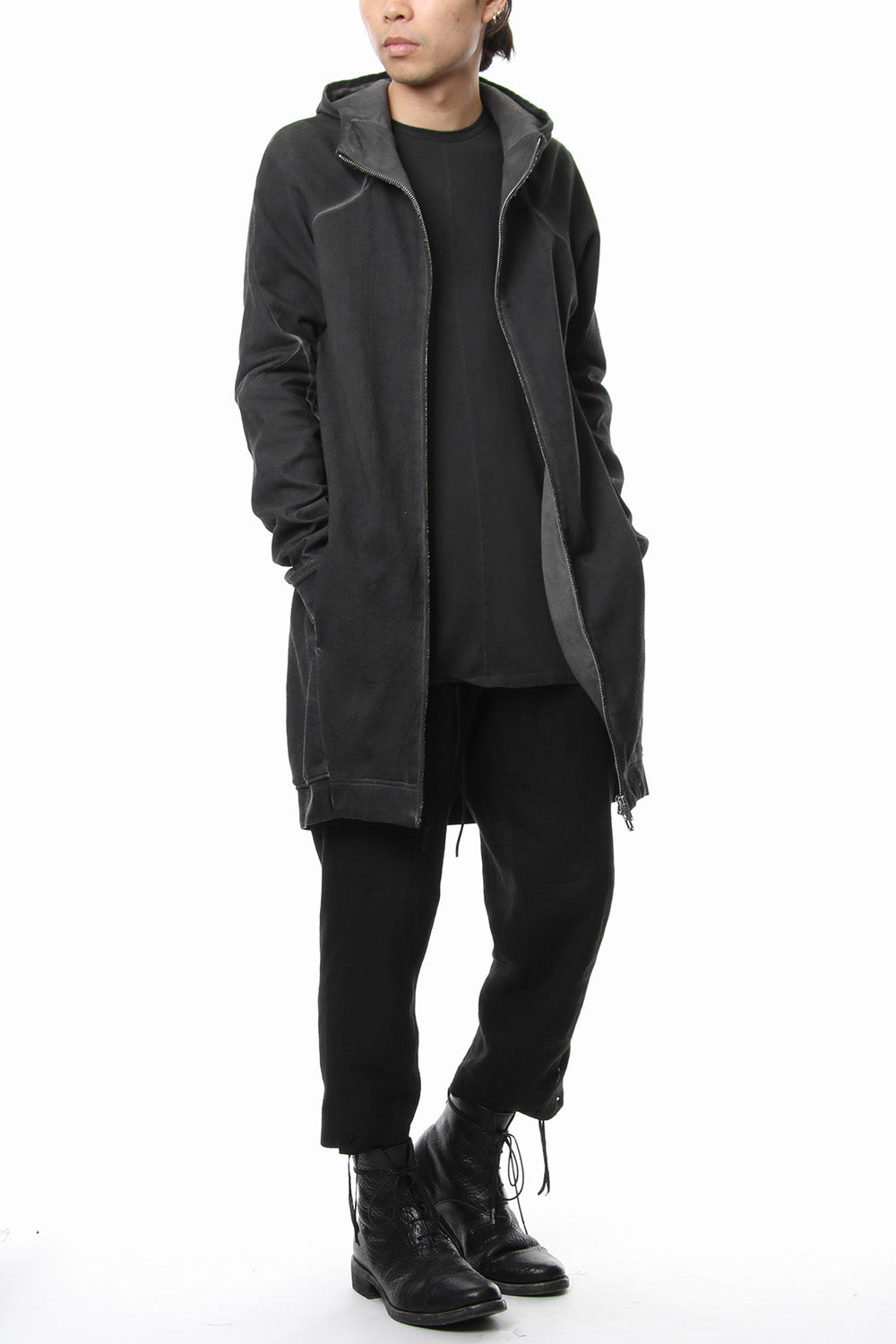 Medium Heavy jersey cold die long Parka - ST101-0029S