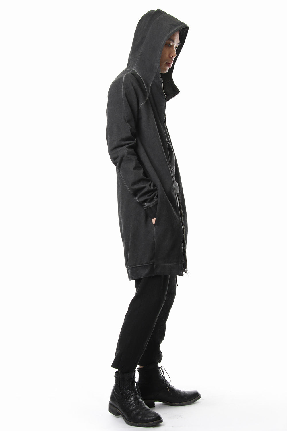 Medium Heavy jersey cold die long Parka - ST101-0029S