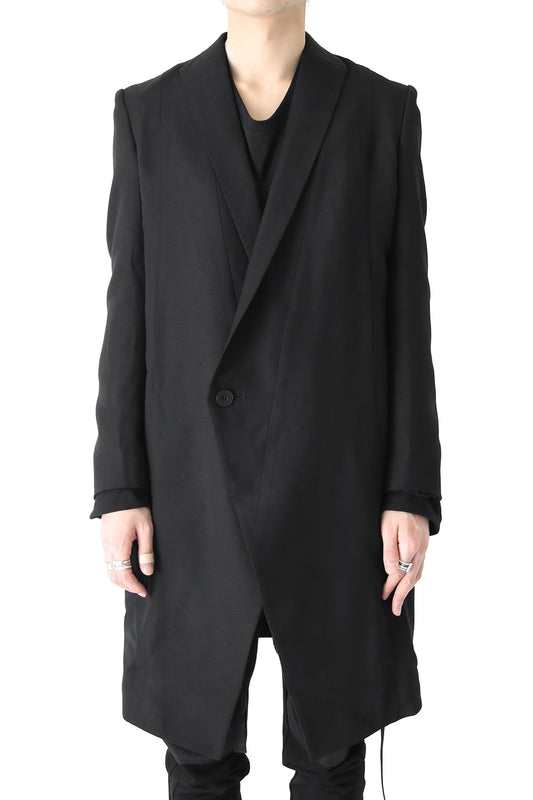 HARNESS LONG TAILORED JACKET - JULIUS