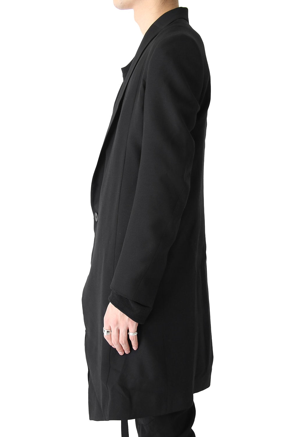 HARNESS LONG TAILORED JACKET - JULIUS