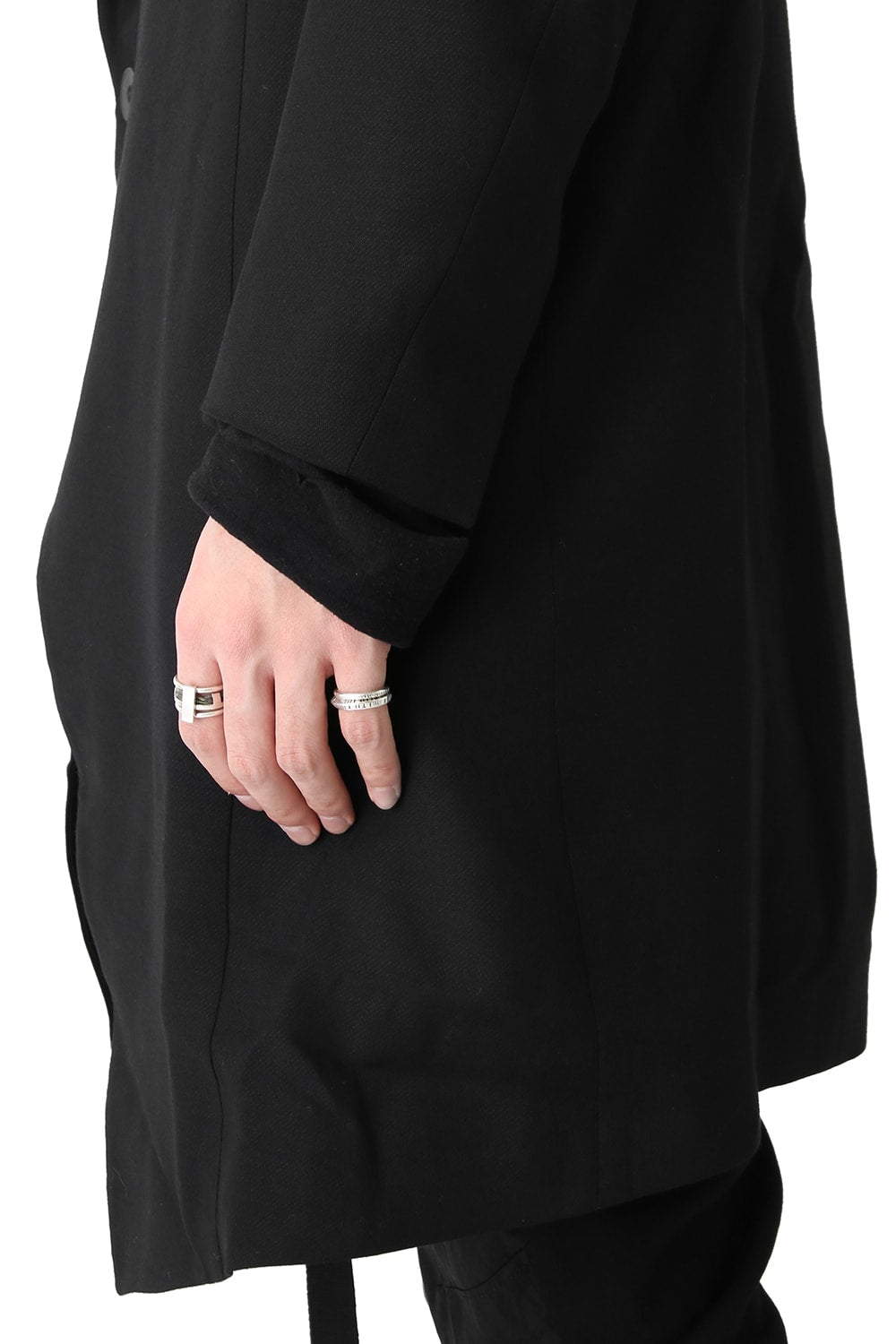 HARNESS LONG TAILORED JACKET - JULIUS