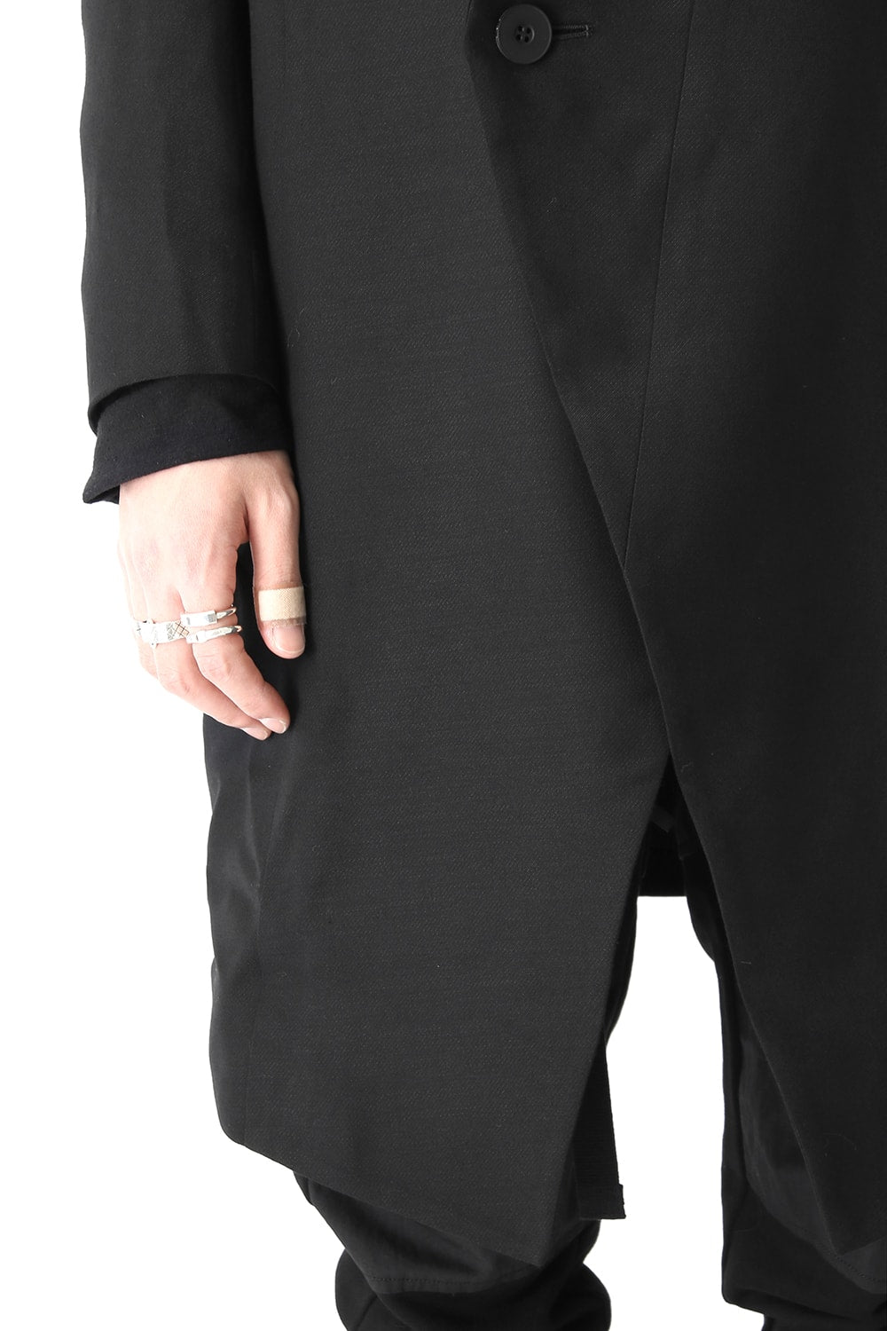 HARNESS LONG TAILORED JACKET - JULIUS