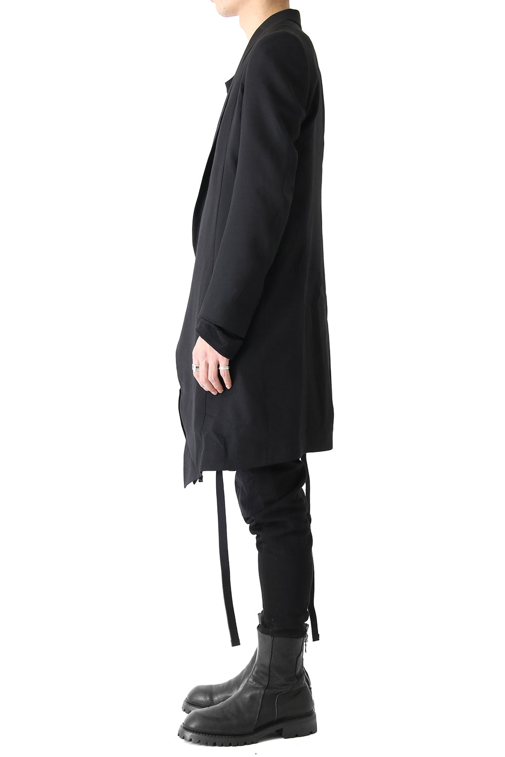 HARNESS LONG TAILORED JACKET - JULIUS