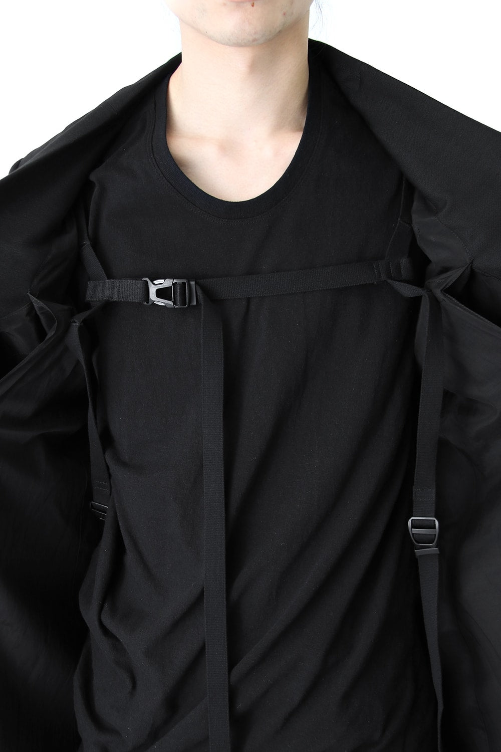 HARNESS LONG TAILORED JACKET - JULIUS