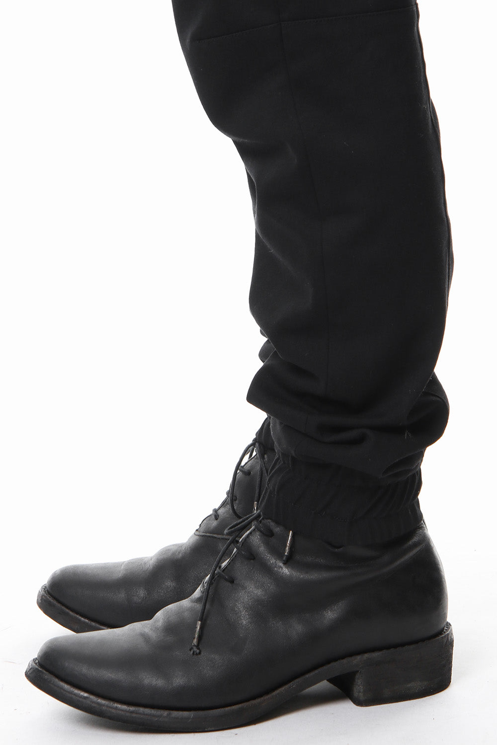 Flap bag drop crotch pants jog - ST107-0079S