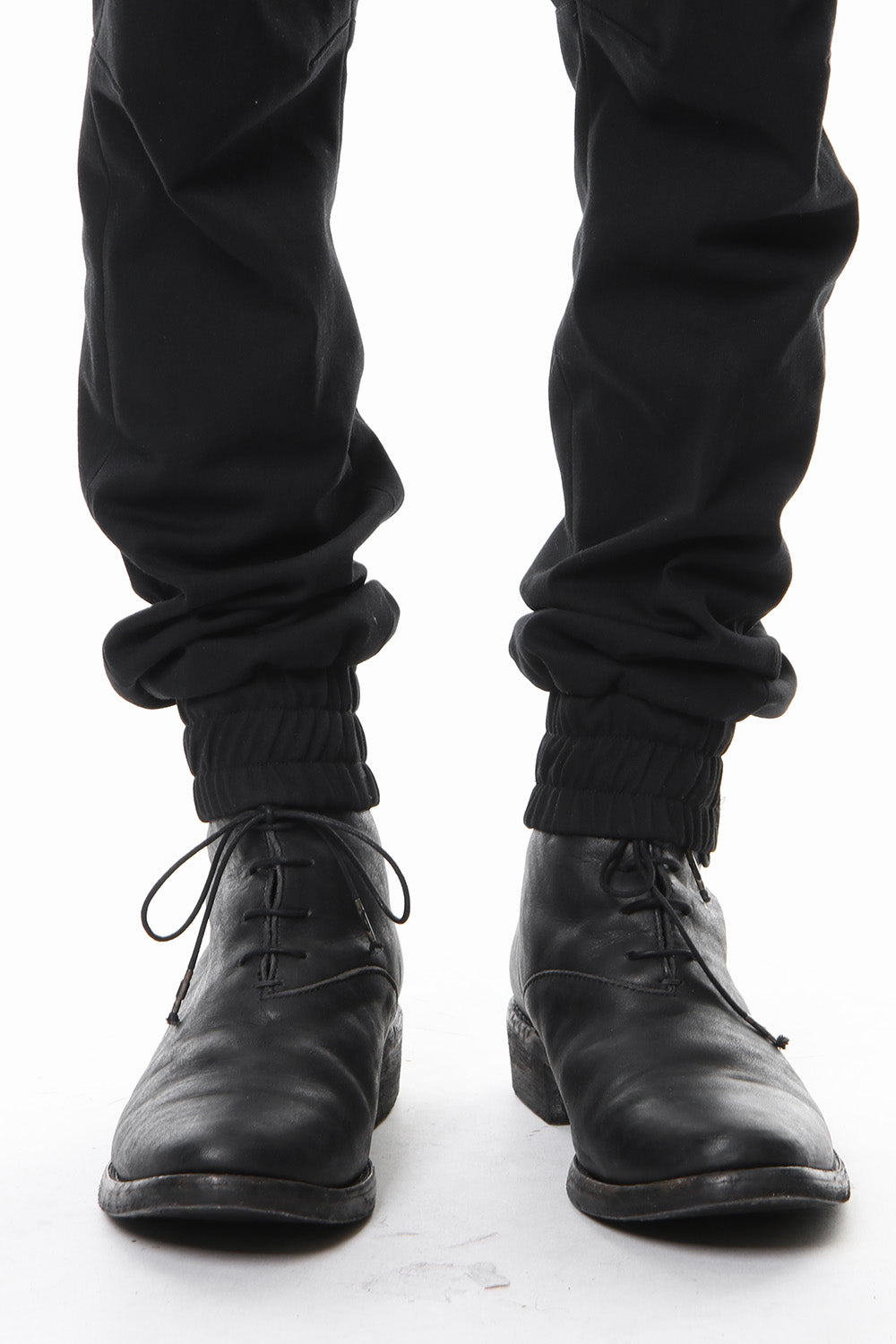 Flap bag drop crotch pants jog - ST107-0079S