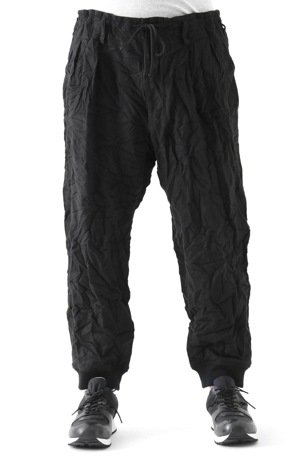 Double Tuck Hem Rib Pants