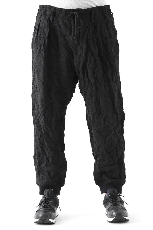 Double Tuck Hem Rib Pants