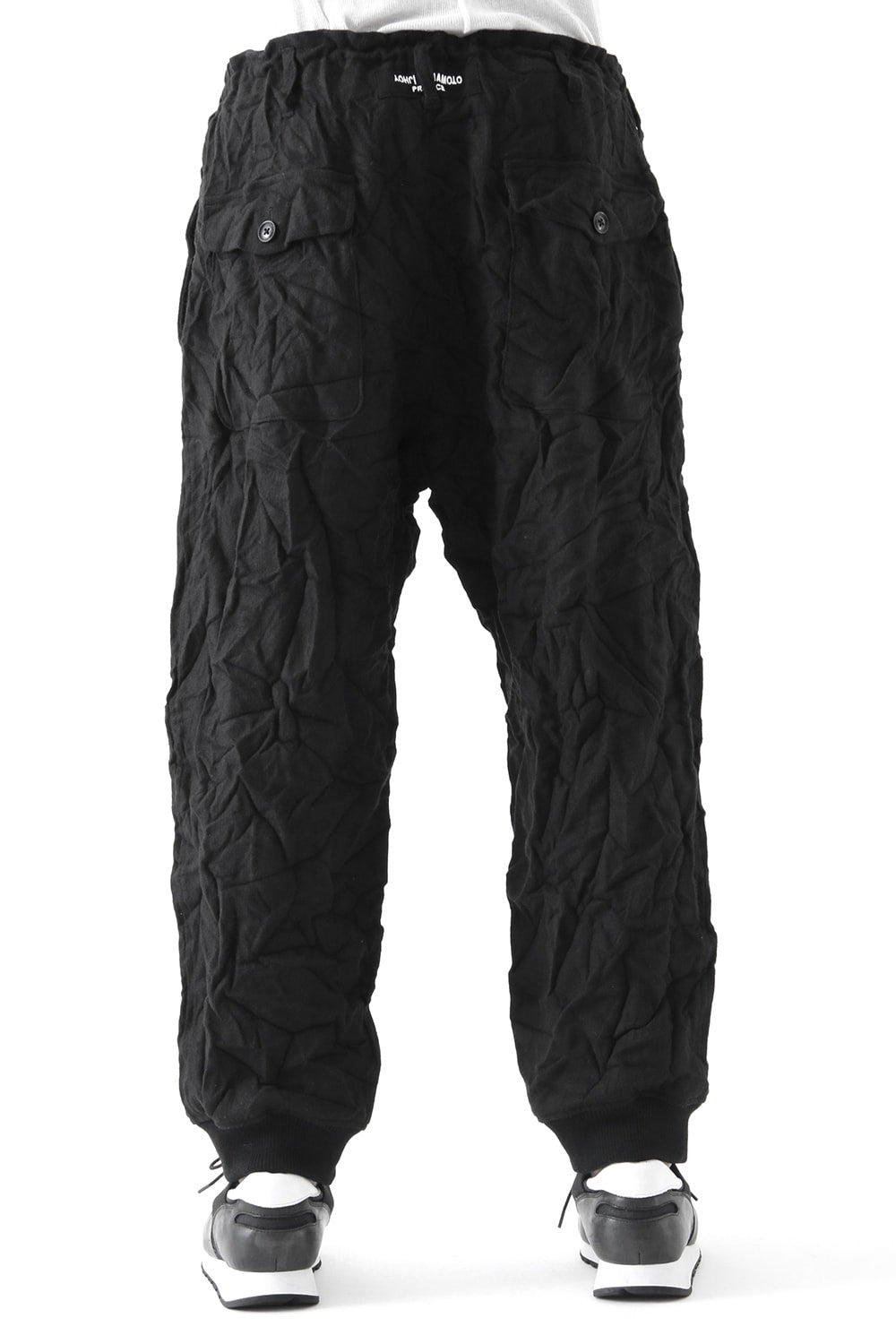 Double Tuck Hem Rib Pants