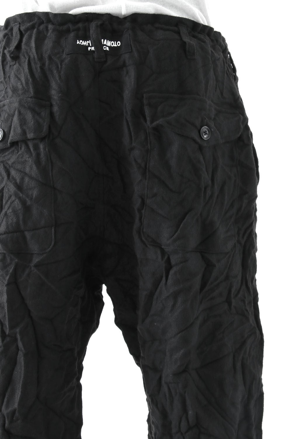 Double Tuck Hem Rib Pants