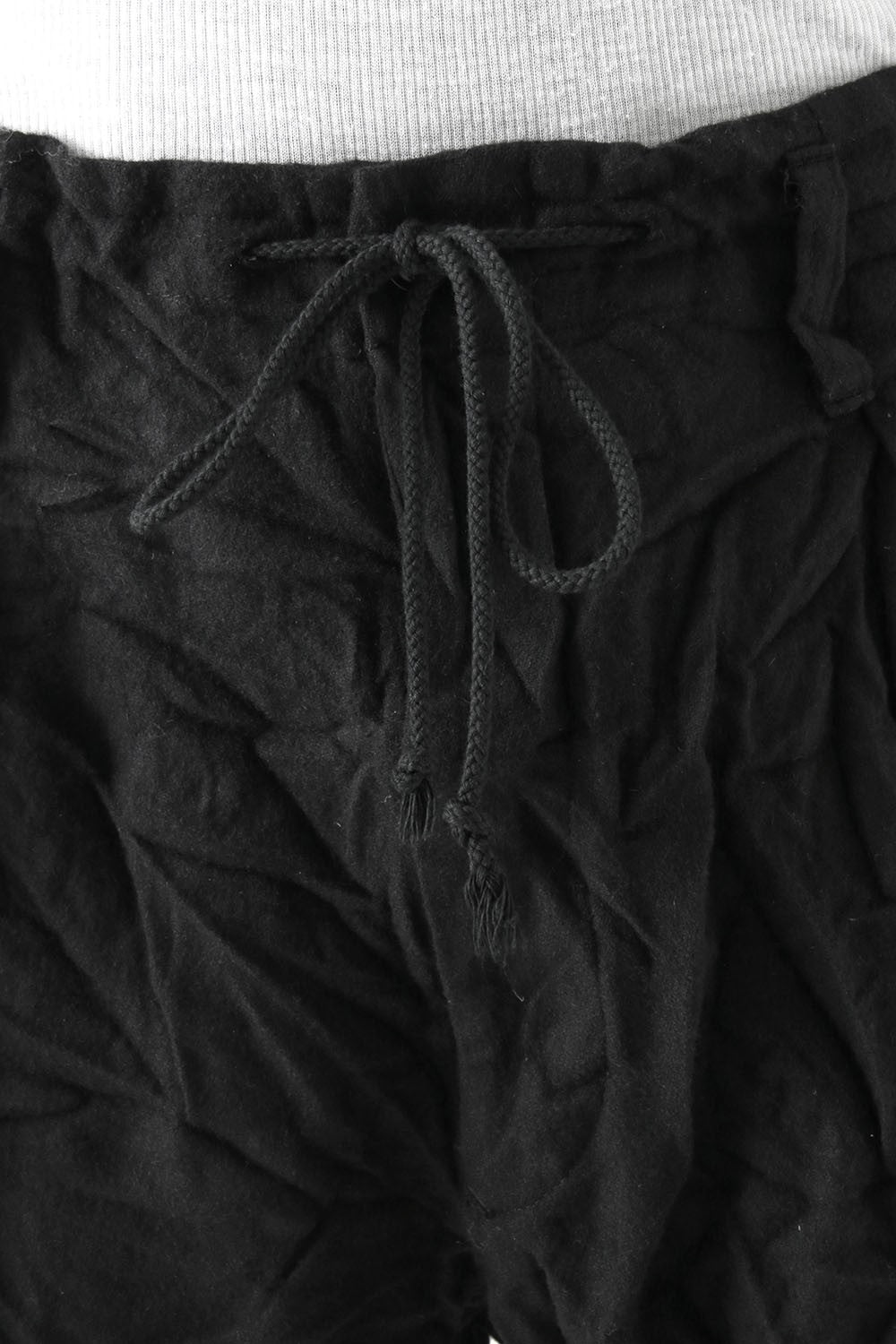 Double Tuck Hem Rib Pants