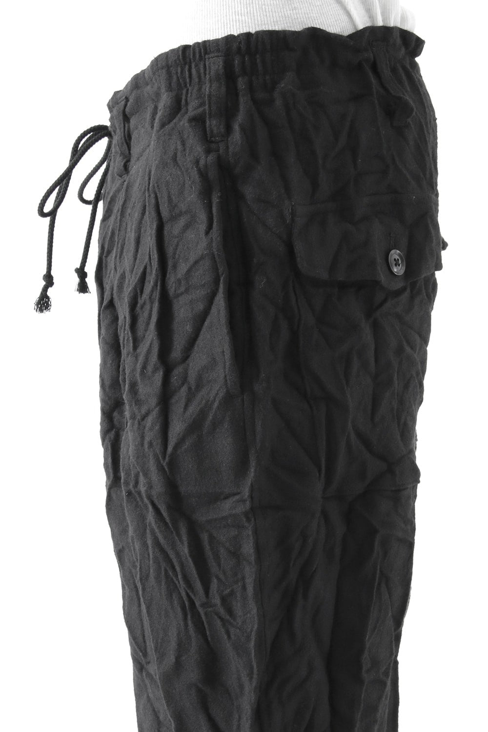 Double Tuck Hem Rib Pants