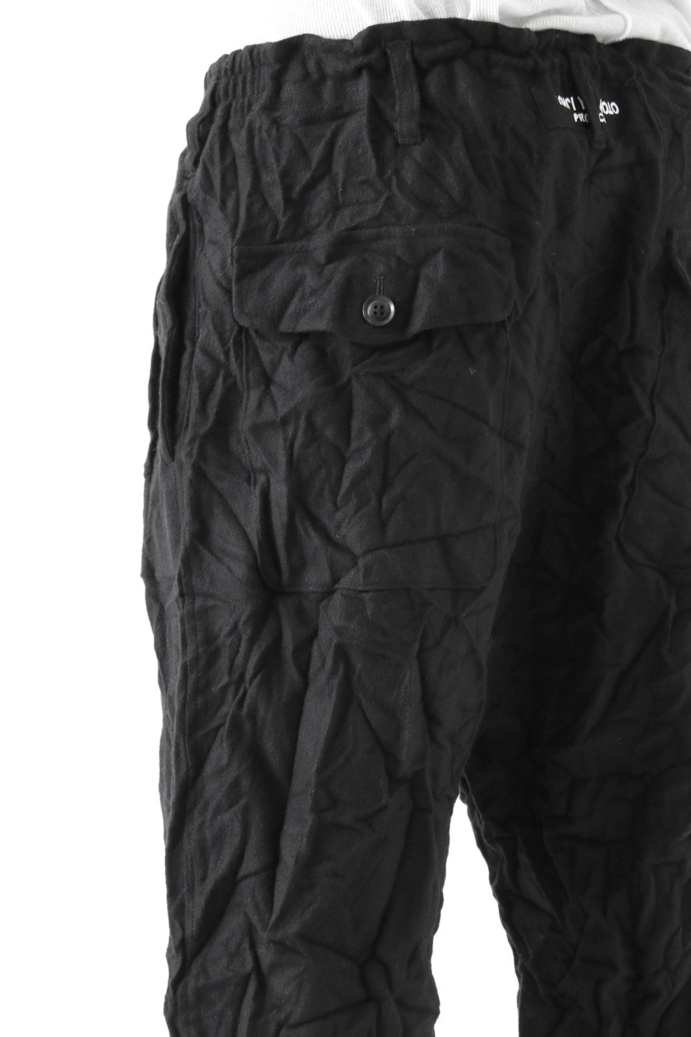 Double Tuck Hem Rib Pants