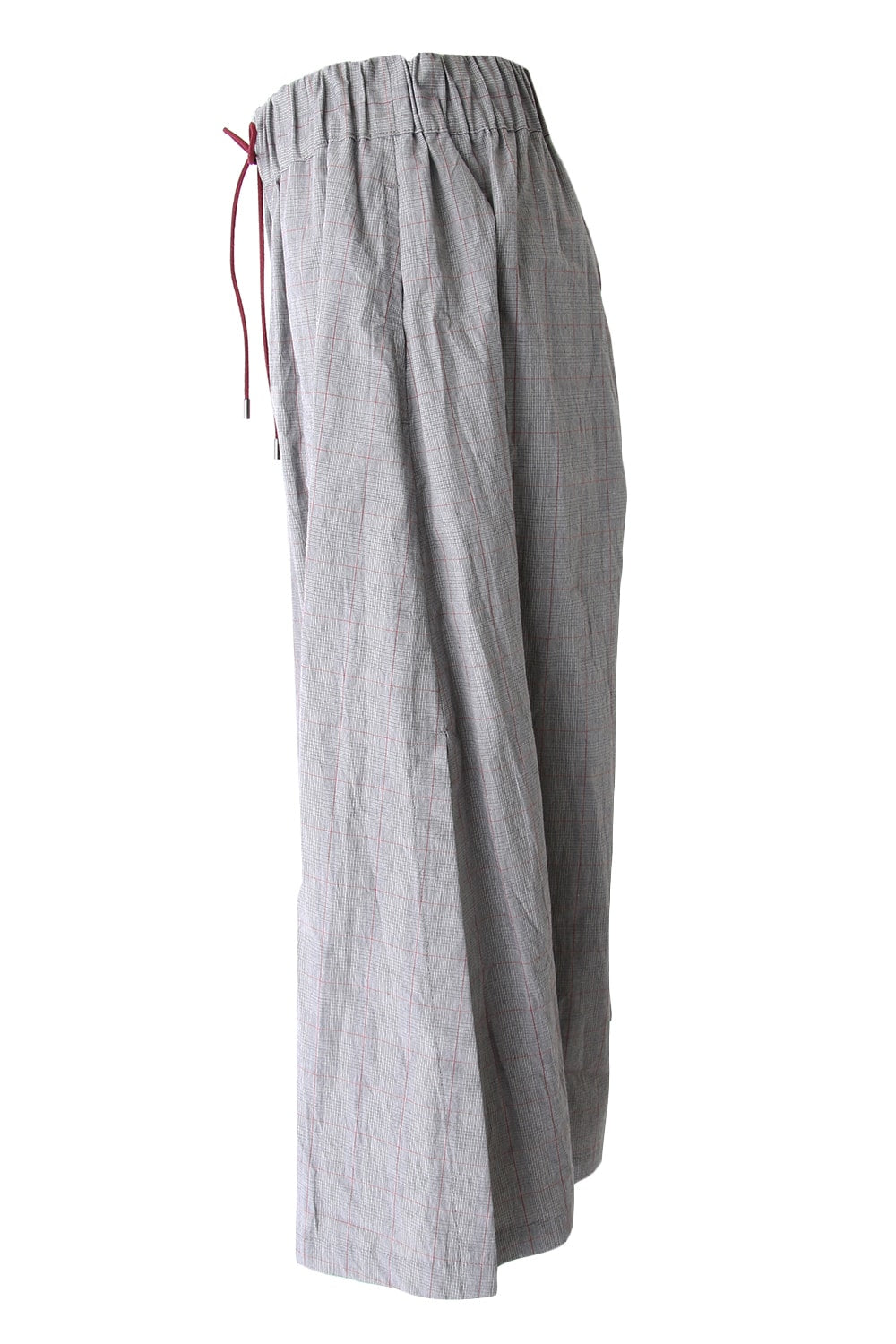 PLAID SLIT PANTS - 17S-DP-02