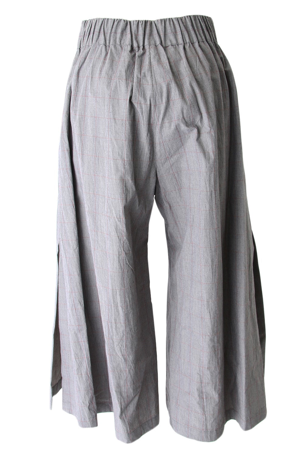 PLAID SLIT PANTS - 17S-DP-02