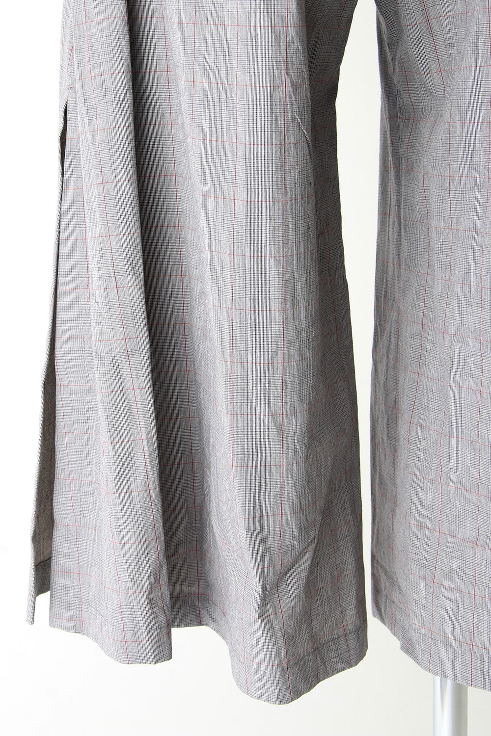 PLAID SLIT PANTS - 17S-DP-02
