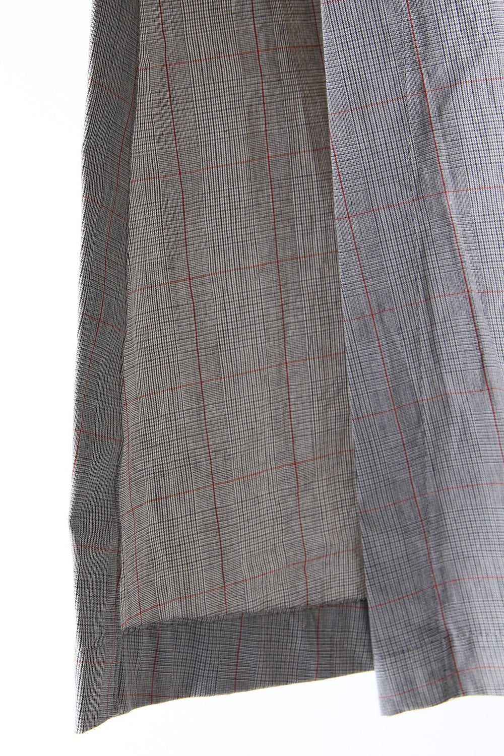 PLAID SLIT PANTS - 17S-DP-02