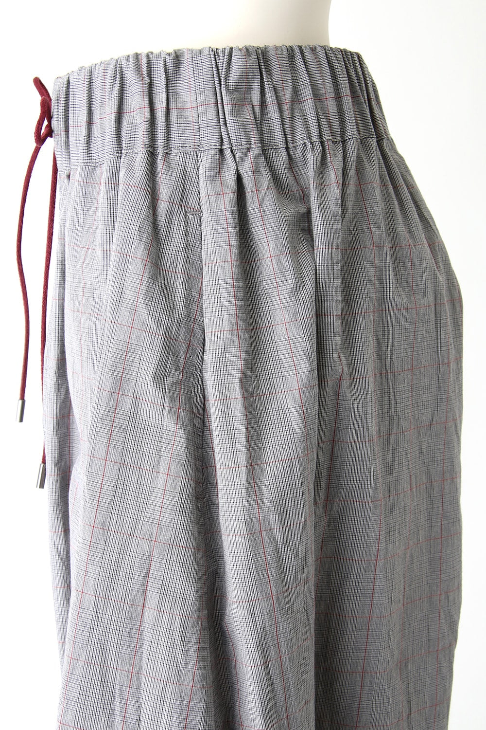 PLAID SLIT PANTS - 17S-DP-02