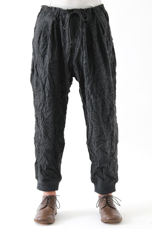 Double Tuck Hem Rib Pants