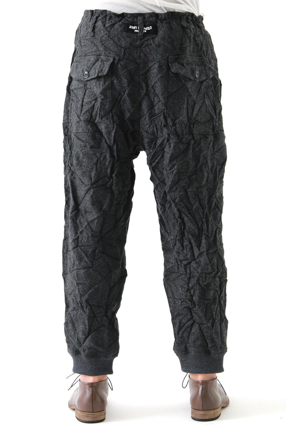 Double Tuck Hem Rib Pants