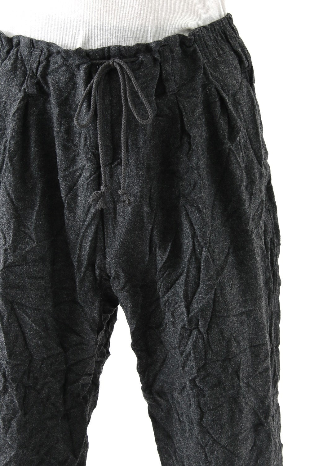 Double Tuck Hem Rib Pants