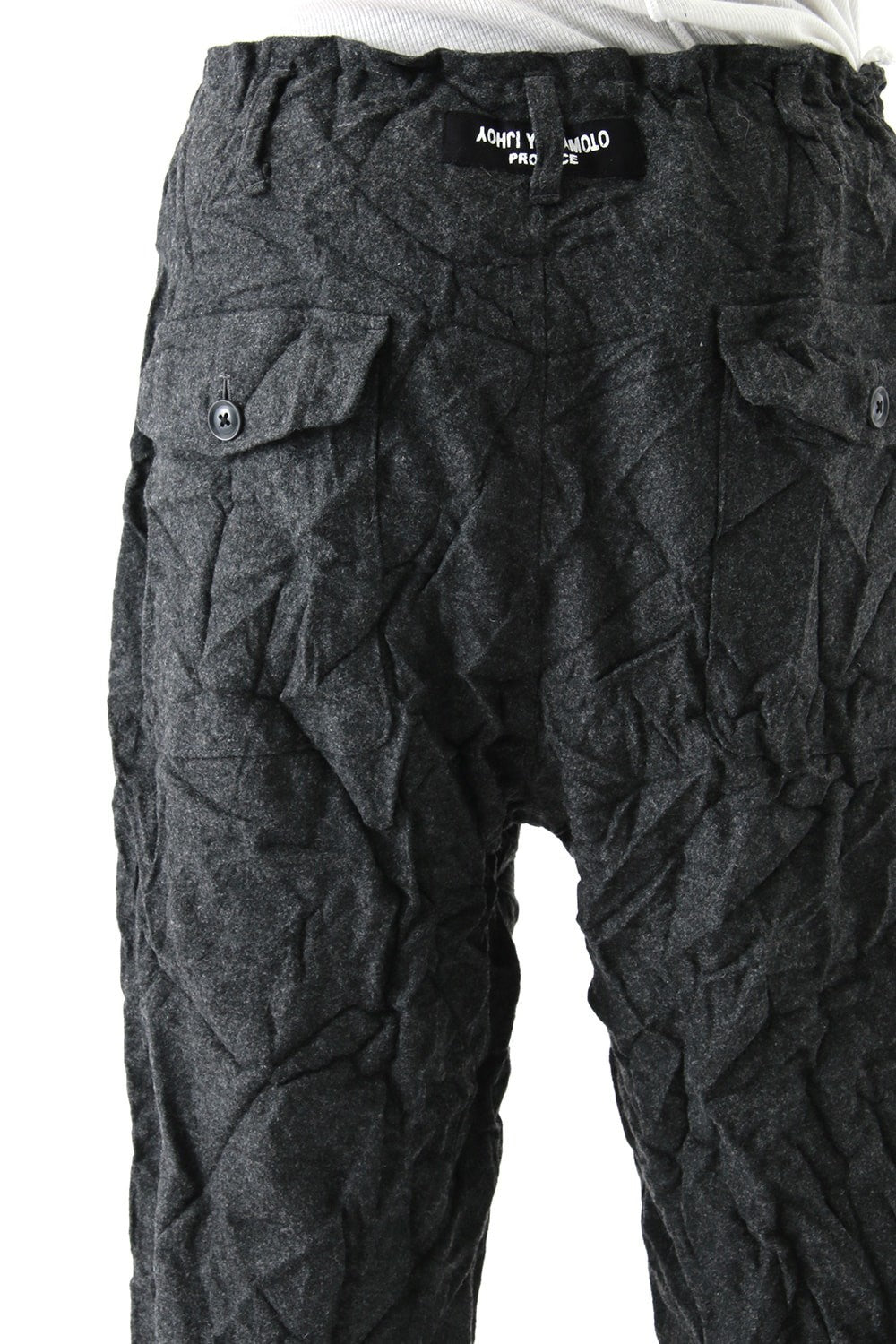 Double Tuck Hem Rib Pants