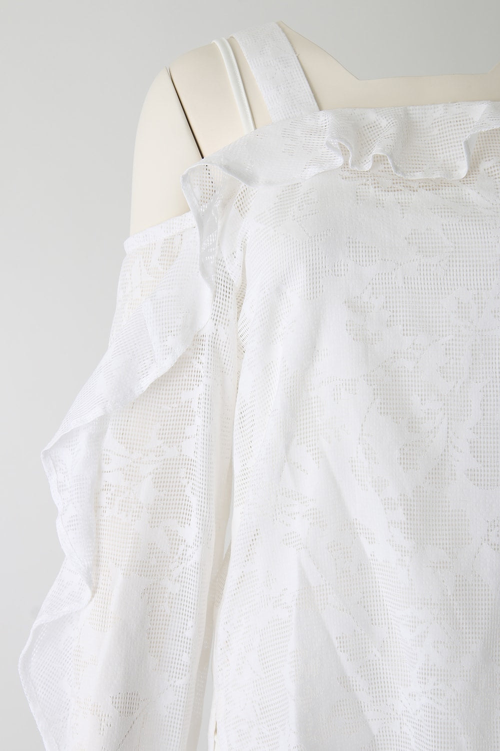 OPAL FRILL OFFSHOULDER TOP - 17S-SH-07