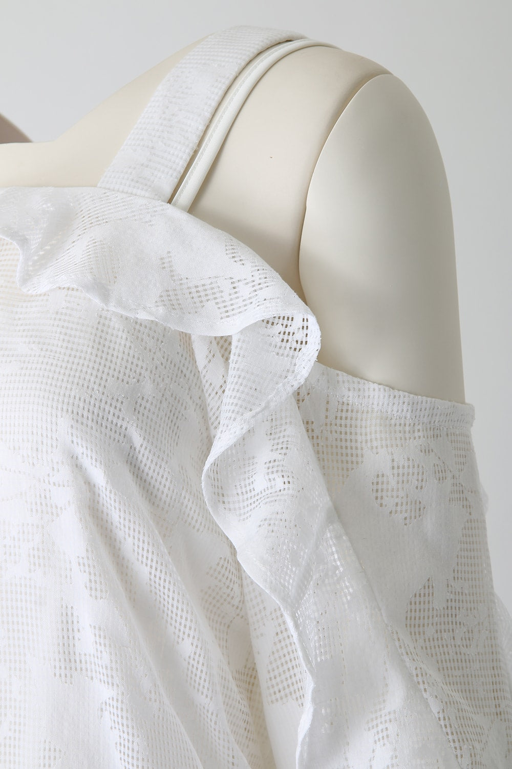 OPAL FRILL OFFSHOULDER TOP - 17S-SH-07