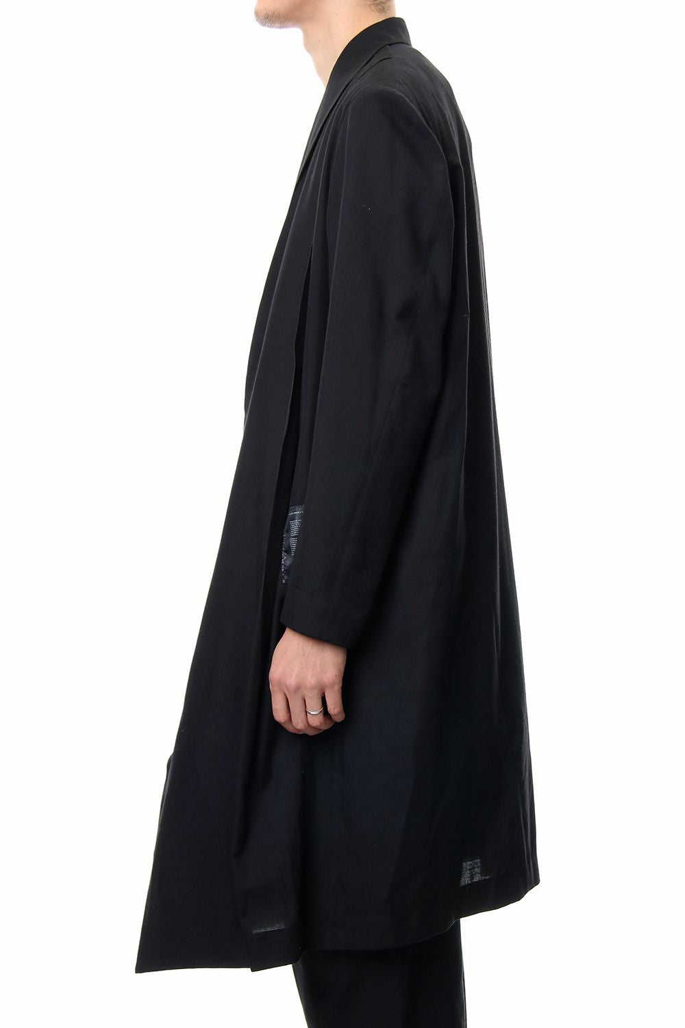 LOZENGE COLLAR CHESTERFIELD COAT