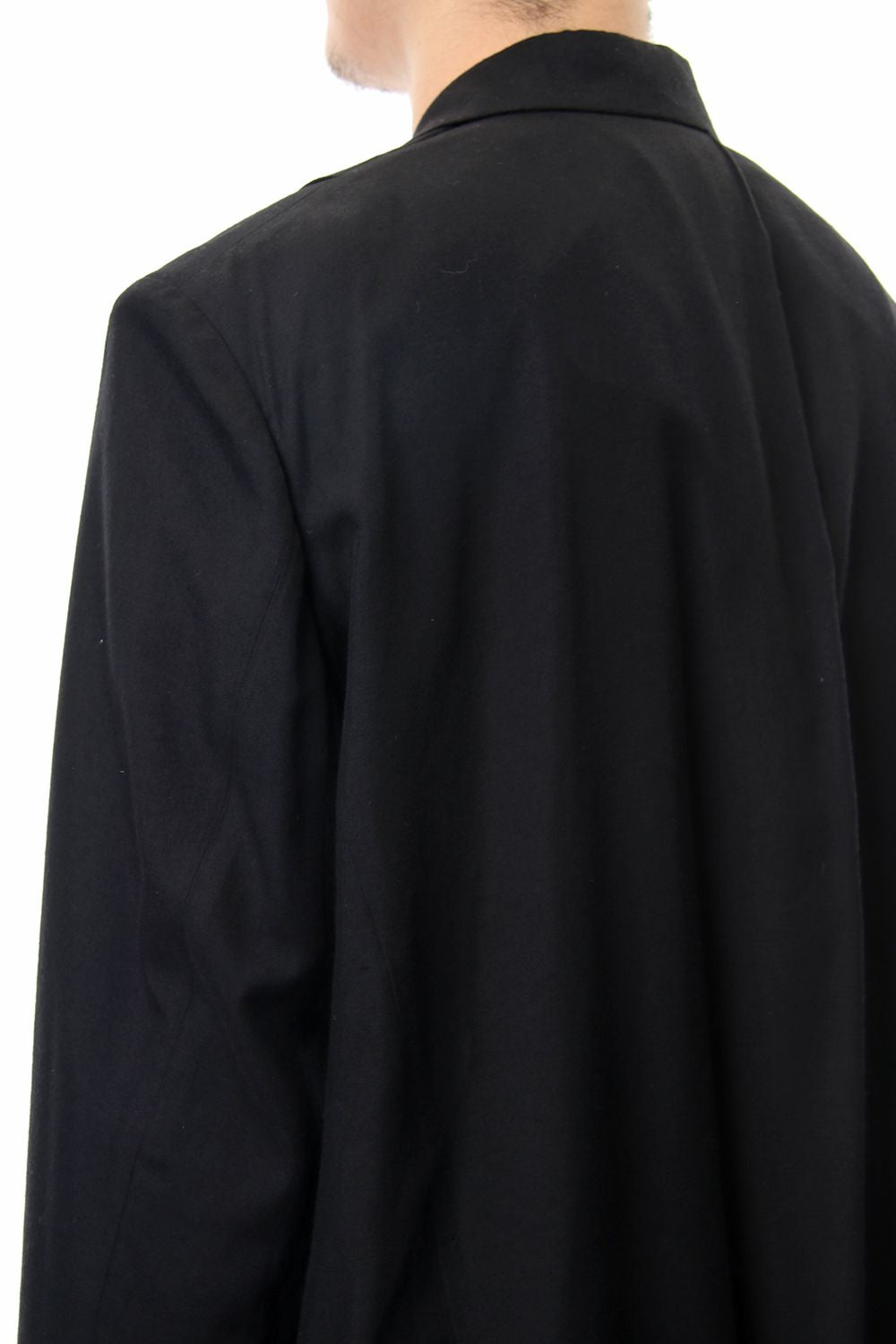 LOZENGE COLLAR CHESTERFIELD COAT