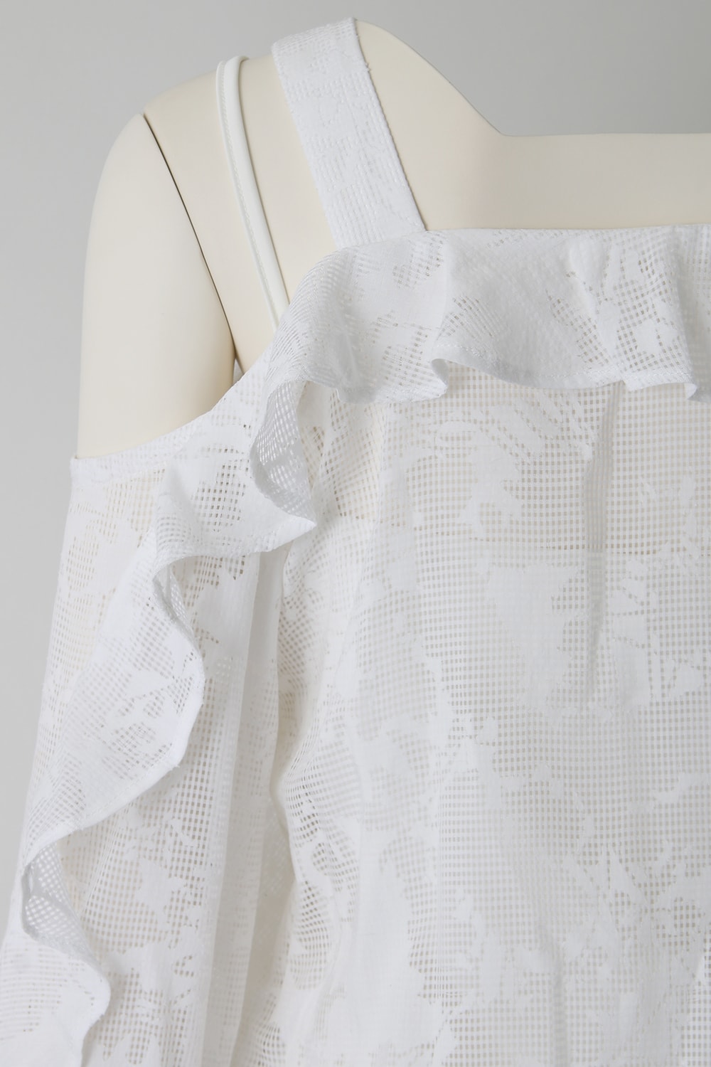 OPAL FRILL OFFSHOULDER TOP - 17S-SH-07